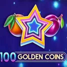 Enjoy 100 Golden Coins by Amusnet Interactive – logo hosted on wazambaapp.com