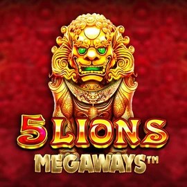 5 Lions Megaways game by Pragmatic Play – logo hosted on Wazamba Casino