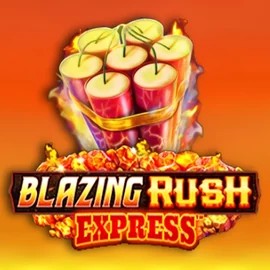 Blazing Rush Express slot logo by AreaVegas at Wazamba Casino