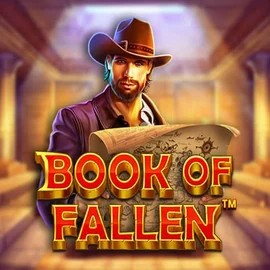 Book Of Fallen slot logo by Pragmatic Play at Wazamba Casino