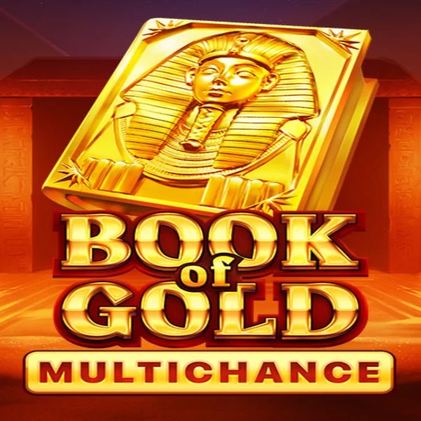 Official Slots logo: Book of Gold Multichance by Playson at Wazamba Casino