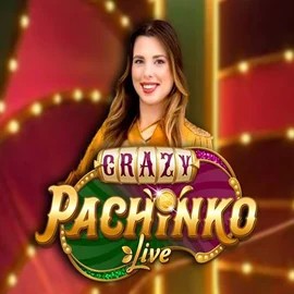 Crazy Pachinko casino game by Evolution – featured logo at Wazamba Casino