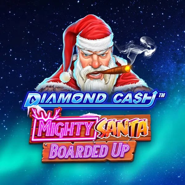 Enjoy Diamond Cash Mighty Santa Boarded Up by Greentube – logo hosted on wazambaapp.com