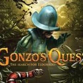 Gonzo's Quest online game logo by NetEnt on wazambaapp.com