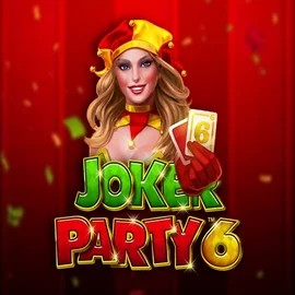 Joker Party 6 by Greentube, showcased at wazambaapp.com – game logo