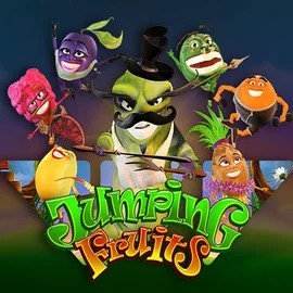 Jumping Fruits slot visual from Wazdan available on wazambaapp.com