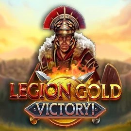Legion Gold Victory! casino game by Play’n GO – featured logo at Wazamba Casino