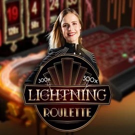 Try Lightning Roulette slot by Evolution on wazambaapp.com – logo image