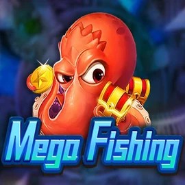 Mega Fishing logo by TaDa Gaming at Wazamba Casino