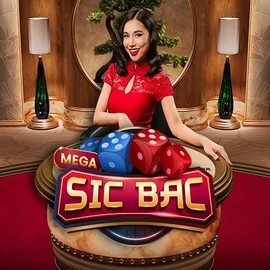 Mega Sic Bac game by Pragmatic Play – logo hosted on Wazamba Casino