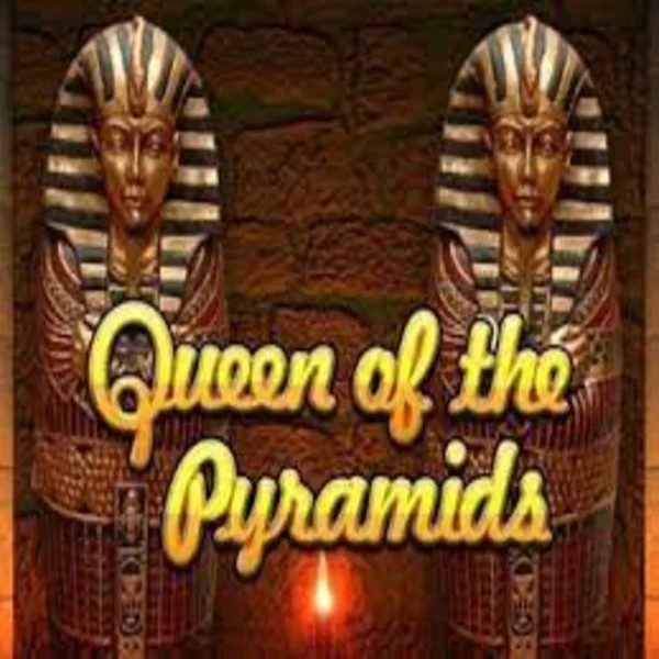 Queen of the Pyramids slot visual from Playtech available on wazambaapp.com