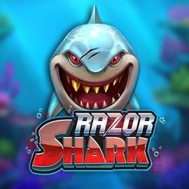 Razor Shark slot visual from Push Gaming available on wazambaapp.com
