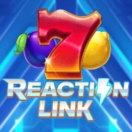 Reaction Link slot logo by Playtech at Wazamba Casino