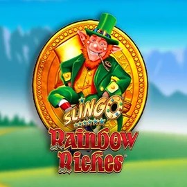 Official Casino logo: Slingo Rainbow Riches by Gaming Realms at Wazamba Casino