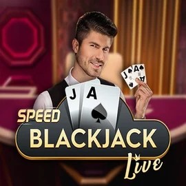 Speed Blackjack online game logo by Pragmatic Play on wazambaapp.com