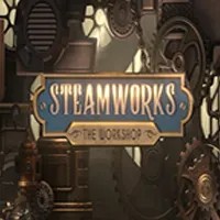 Steamworks The Workshop logo – Slots by Peter &amp; Sons at Wazamba Casino