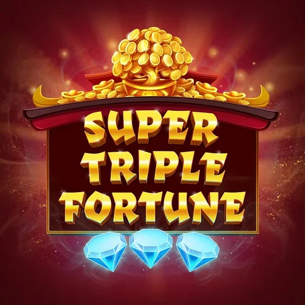 Slots logo of Super Triple Fortune from Greentube at Wazamba Casino