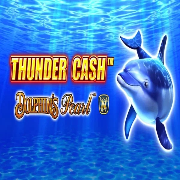 Thunder Cash Dolphins Pearl game by Novomatic – logo hosted on Wazamba Casino