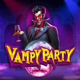 Vampy Party game by Pragmatic Play – logo hosted on Wazamba Casino